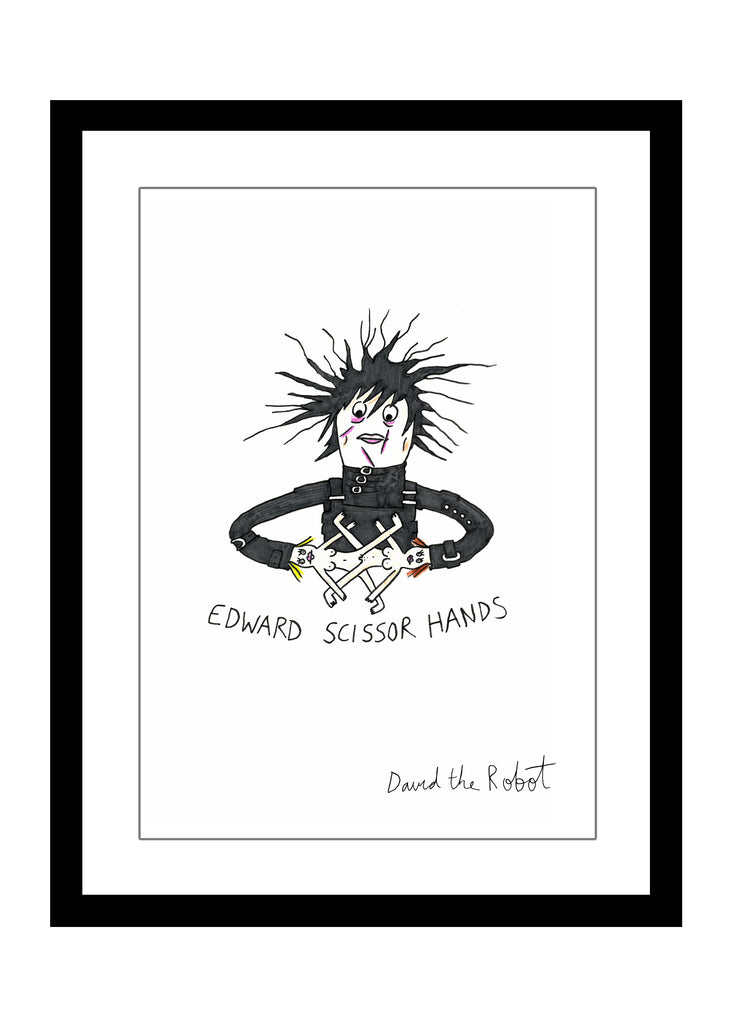 "Edward Scissor Hands" Print